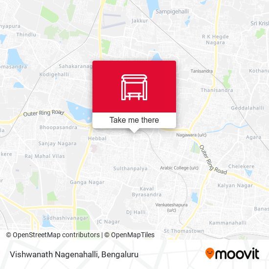 Vishwanath Nagenahalli map