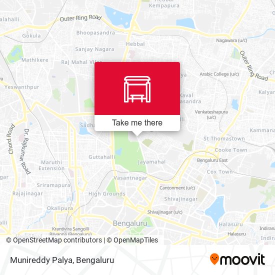 Munireddy Palya map