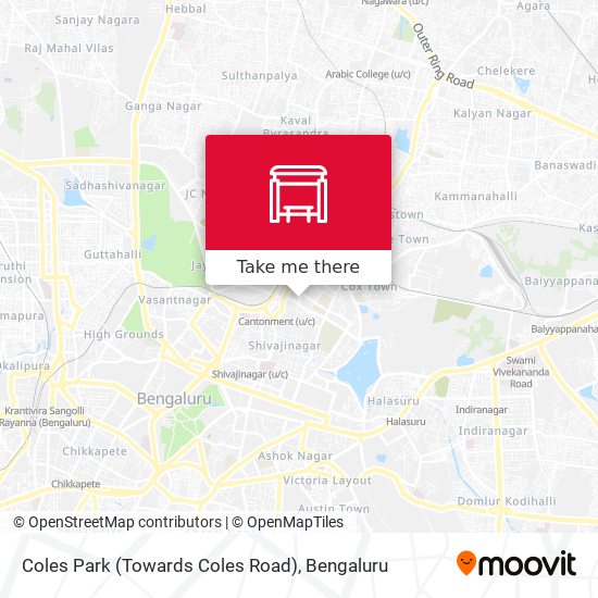 Coles Park (Towards Coles Road) map