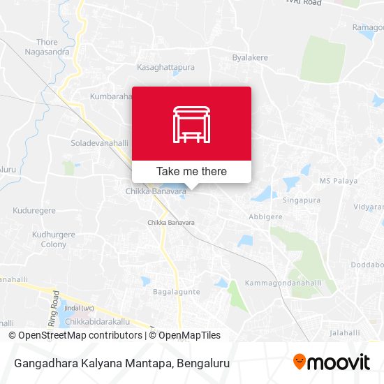 Gangadhara Kalyana Mantapa map