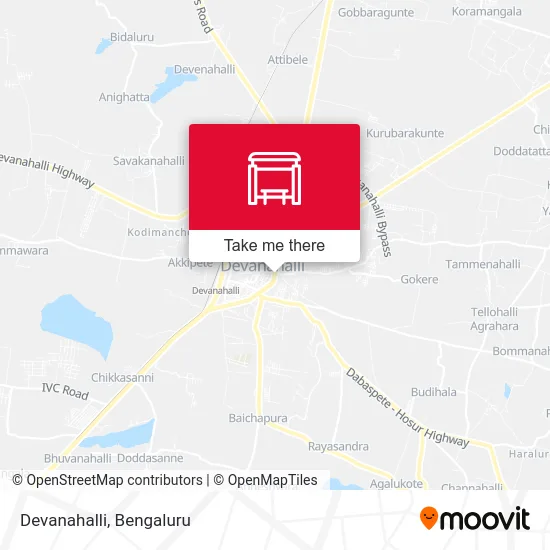 Devanahalli map