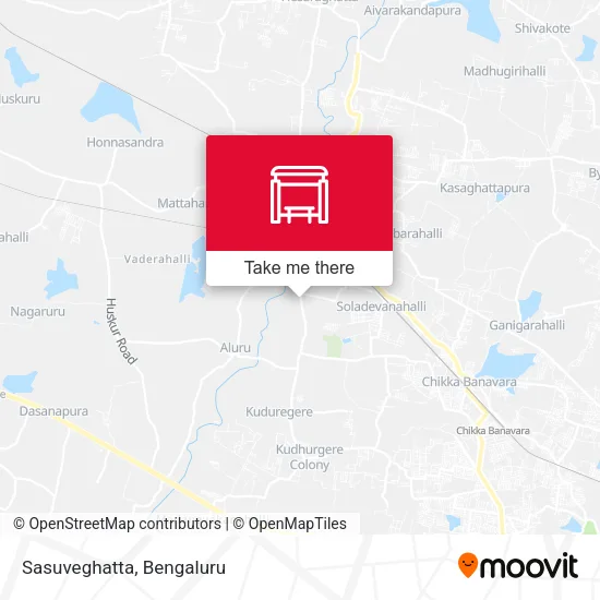 Sasuveghatta map