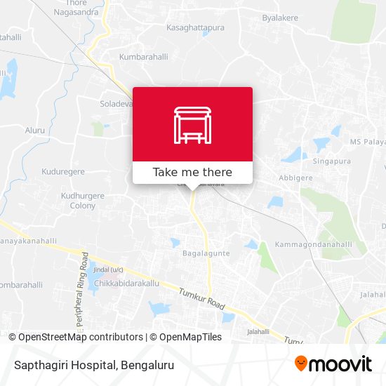 Sapthagiri Hospital map
