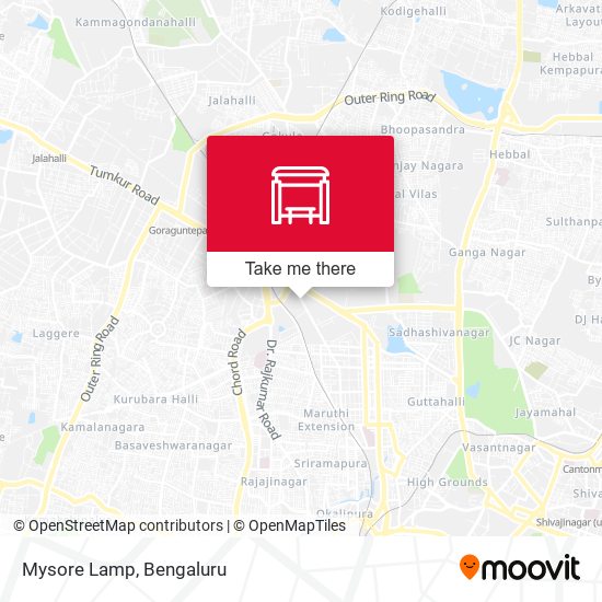 Mysore Lamp map