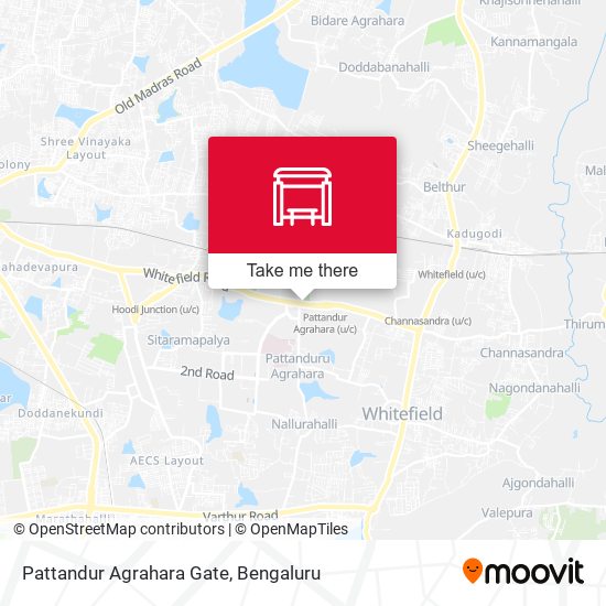 Pattandur Agrahara Gate map