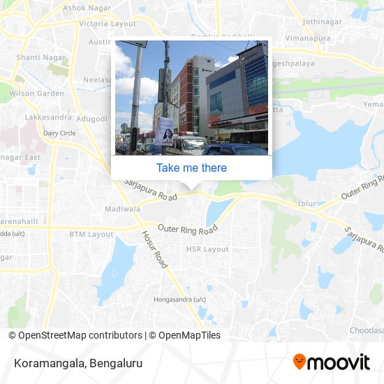 Koramangala map