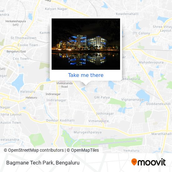 Bagmane Tech Park map