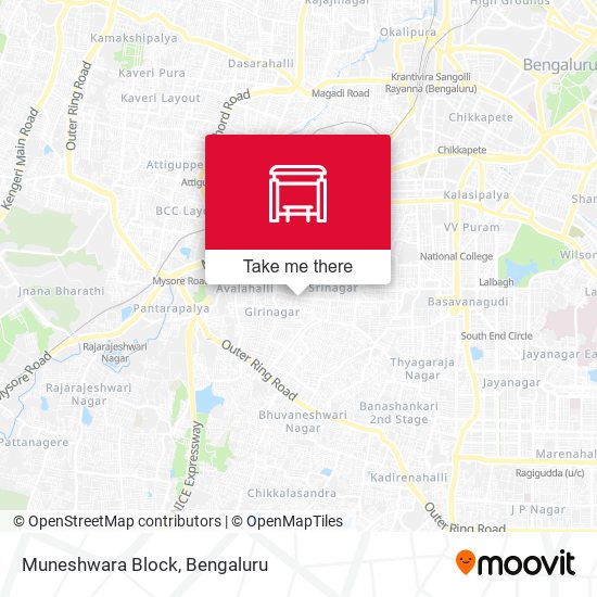 Muneshwara Block map