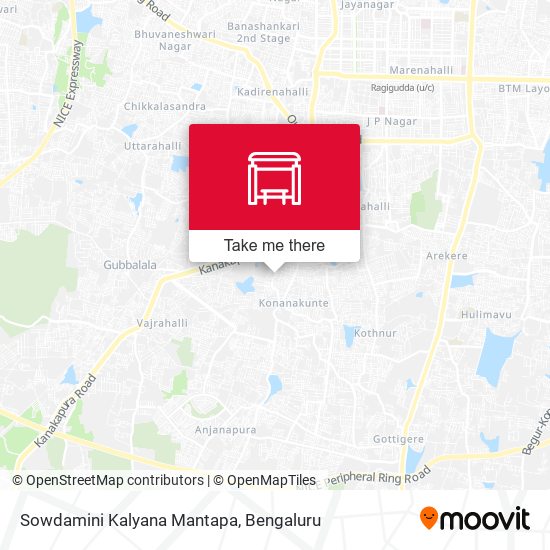 Sowdamini Kalyana Mantapa map