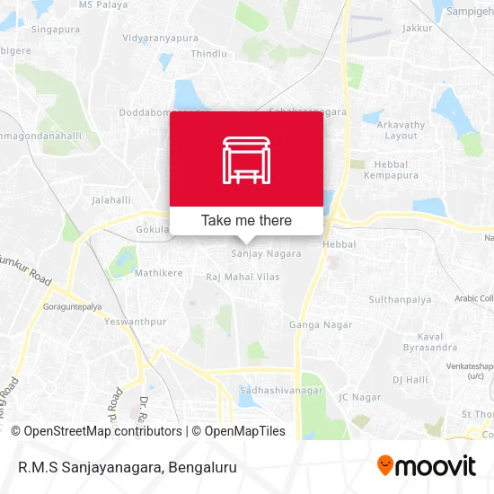 R.M.S Sanjayanagara map