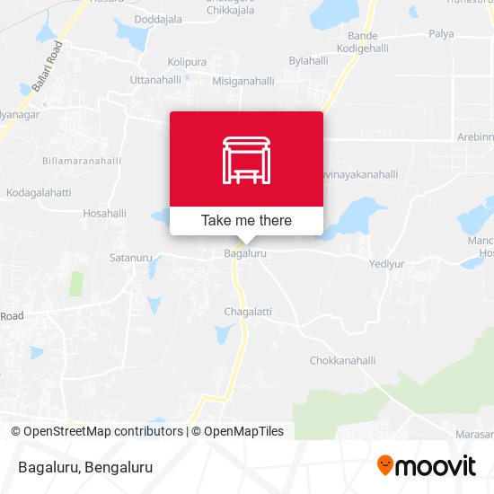 Bagaluru map