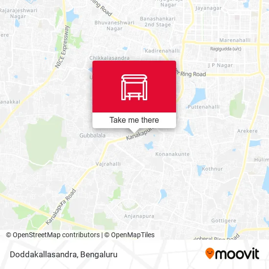 Doddakallasandra map