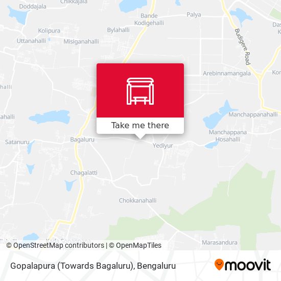 Gopalapura (Towards Bagaluru) map
