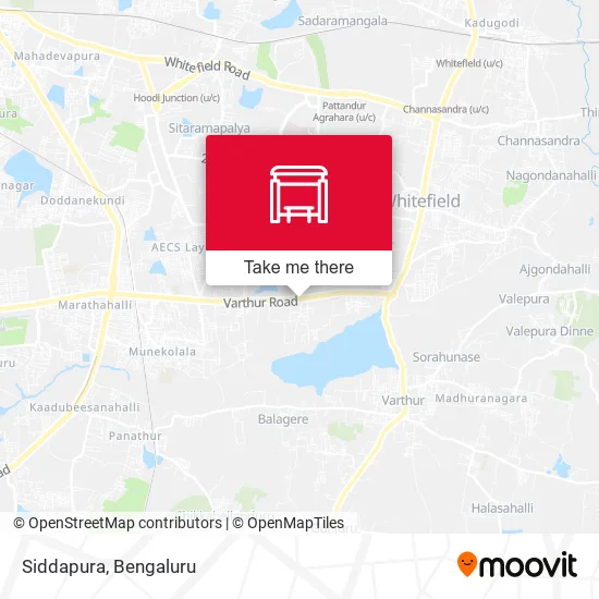 Siddapura map