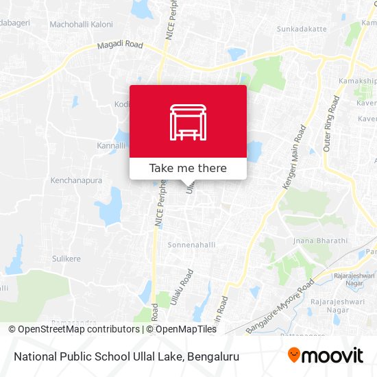National Public School Ullal Lake map