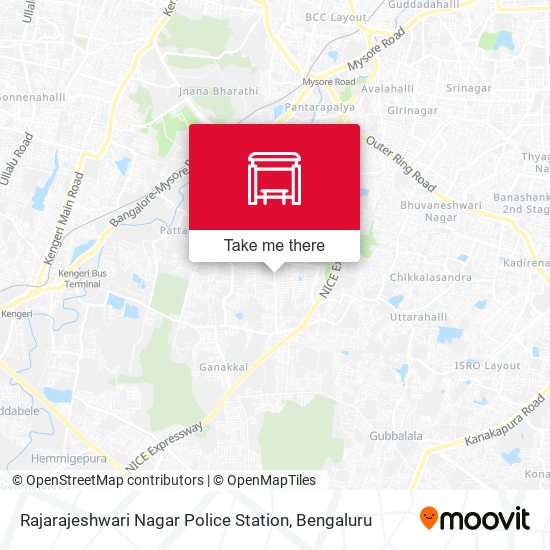 Rajarajeshwari Nagar Police Station map
