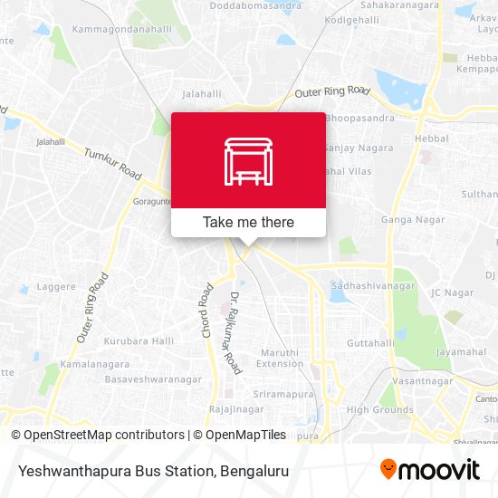 Yeshwanthapura Bus Station map