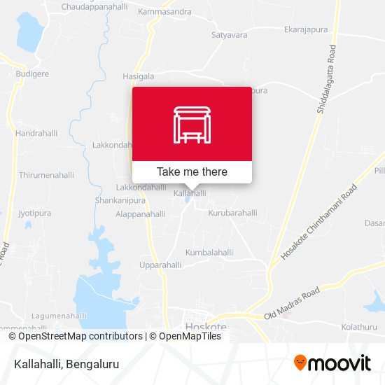 Kallahalli map