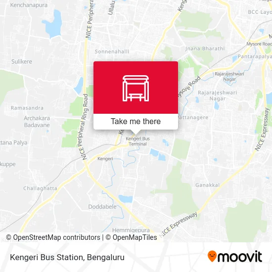Kengeri Bus Station map