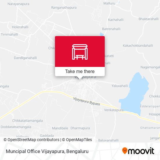 Muncipal Office Vijayapura map