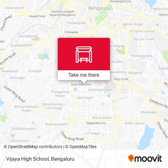 Vijaya High School map