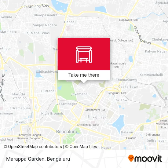 Marappa Garden map