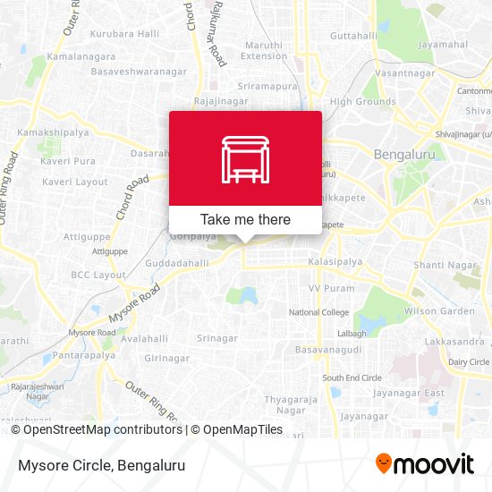 Mysore Circle map