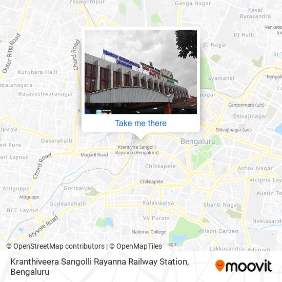 Kranthiveera Sangolli Rayanna Railway Station map