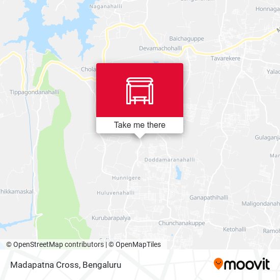 Madapatna Cross map