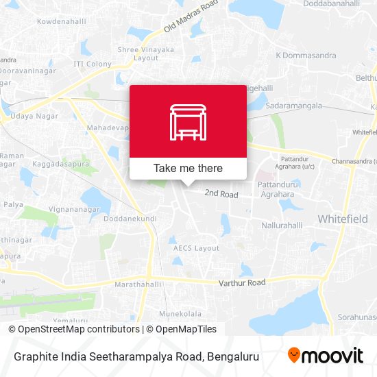 Graphite India Seetharampalya Road map