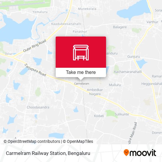 Carmelram Railway Station map