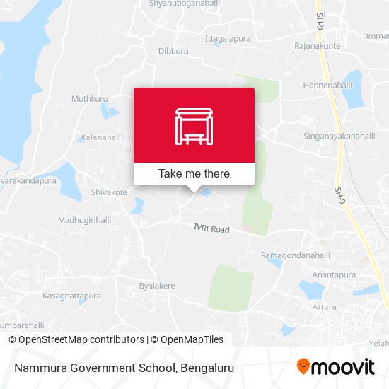 Nammura Government School map