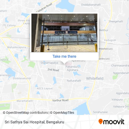 Sri Sathya Sai Hospital map