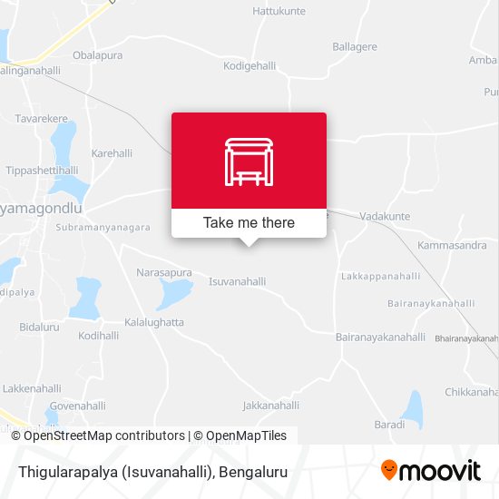 Thigularapalya (Isuvanahalli) map