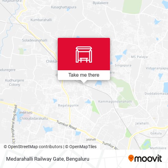 Medarahalli Railway Gate map