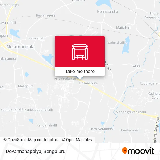 Devannanapalya map