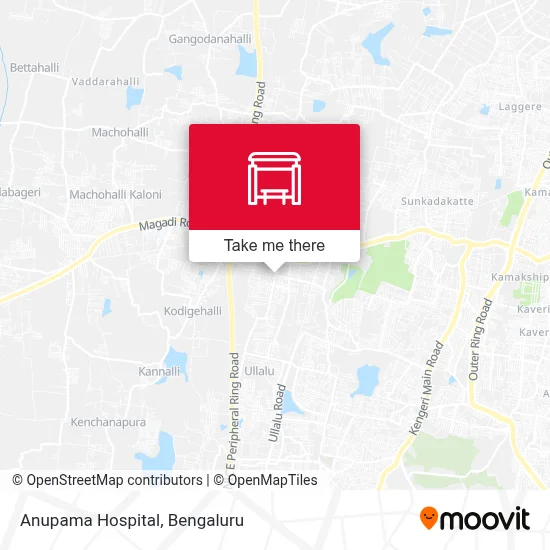 Anupama Hospital map
