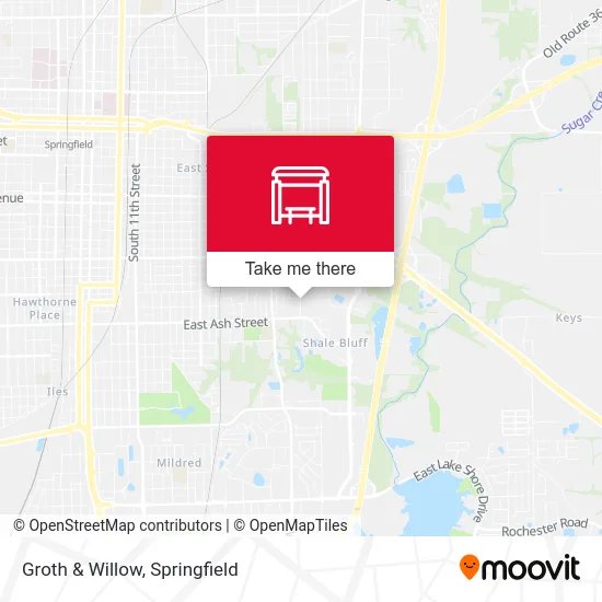 Groth & Willow map