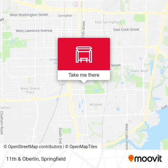 11th & Oberlin map