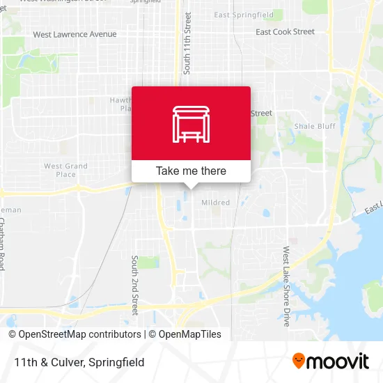 Mapa de 11th & Culver