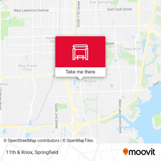 11th & Knox map
