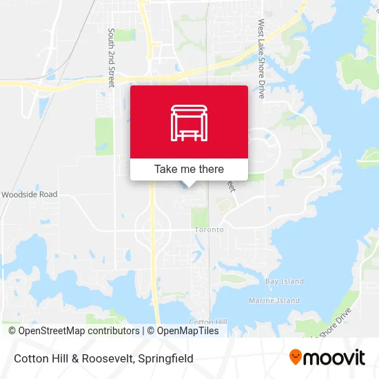 Cotton Hill & Roosevelt map