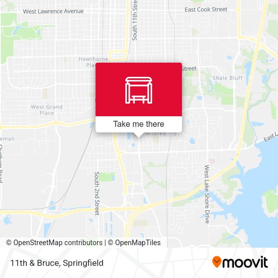 11th & Bruce map