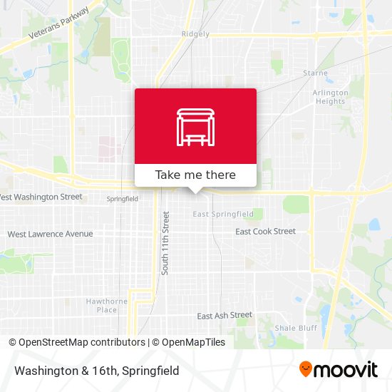 Mapa de Washington & 16th