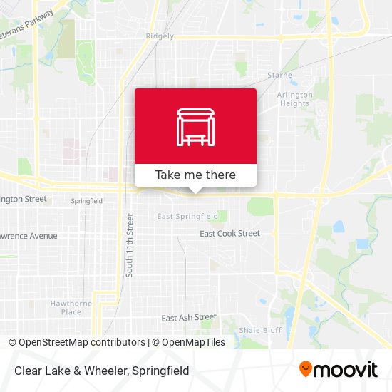 Clear Lake & Wheeler map