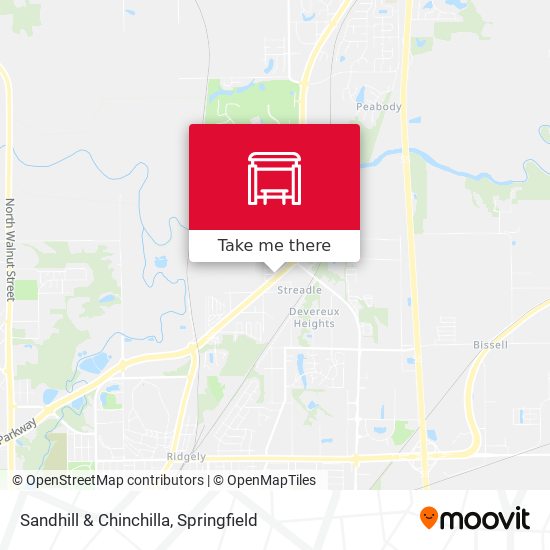 Sandhill & Chinchilla map