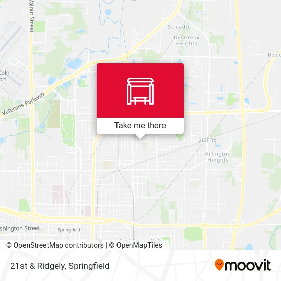 Mapa de 21st & Ridgely