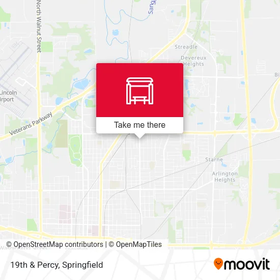 Mapa de 19th & Percy