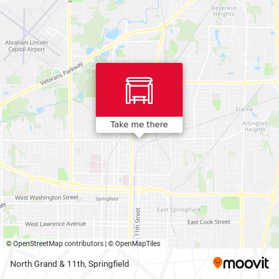 Mapa de North Grand & 11th