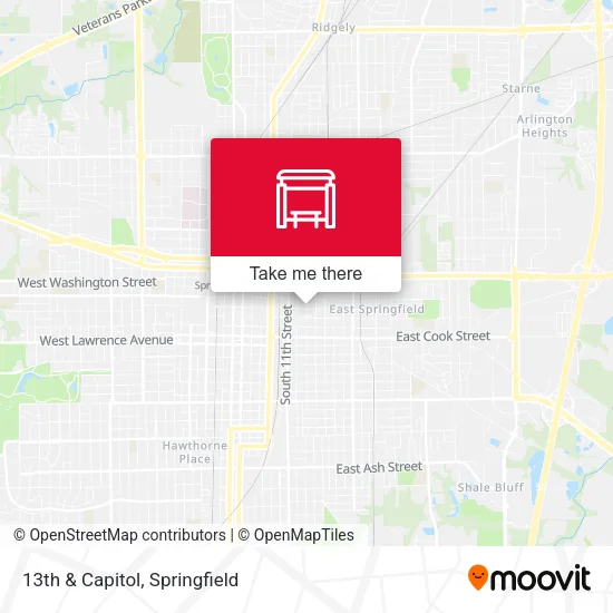 Mapa de 13th & Capitol